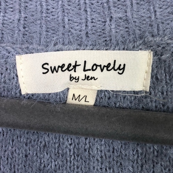 SWEET lovely oversize slouchy eyelash sweater - Picture 4 of 7